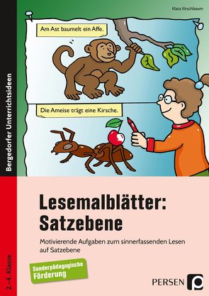 Lesemalblätter: Satzebene von Kirschbaum,  Klara