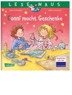 LESEMAUS 131: Conni macht Geschenke von Görrissen,  Janina, Schneider,  Liane