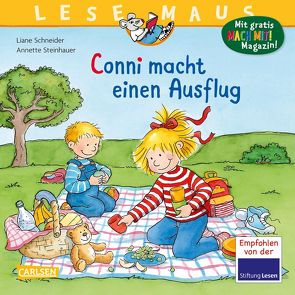 LESEMAUS 136: Conni macht einen Ausflug von Schneider,  Liane, Steinhauer,  Annette