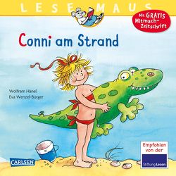 LESEMAUS 14: Conni am Strand von Hänel,  Wolfram, Wenzel-Bürger,  Eva