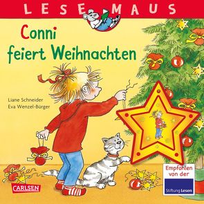 LESEMAUS 58: Conni feiert Weihnachten von Schneider,  Liane, Wenzel-Bürger,  Eva