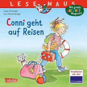 LESEMAUS 79: Conni geht auf Reisen von Schneider,  Liane, Wenzel-Bürger,  Eva