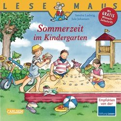 LESEMAUS 11: Sommerzeit im Kindergarten von Johansen,  Jule, Ladwig,  Sandra