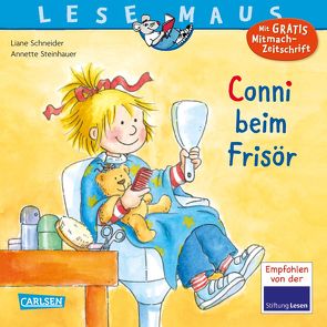 LESEMAUS 61: Conni beim Frisör von Schneider,  Liane, Steinhauer,  Annette