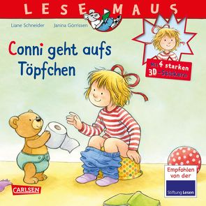 LESEMAUS: Sonderausgabe Conni geht aufs Töpfchen von Görrissen,  Janina, Schneider,  Liane