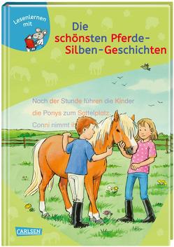 LESEMAUS zum Lesenlernen Sammelbände: Die schönsten Pferde-Silben-Geschichten von Albrecht,  Herdis, Boehme,  Julia, Ebert,  Anne, Neubauer,  Annette, Vohwinkel,  Astrid, Wiechmann,  Heike, Wiese,  Petra