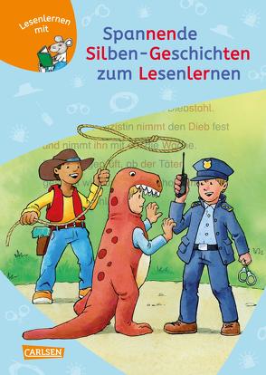 LESEMAUS zum Lesenlernen Sammelbände: Spannende Silben-Geschichten zum Lesenlernen von Brandstetter,  Johann, Hartmann,  Jörg, Holtei,  Christa, Rudel,  Imke, Vohwinkel,  Astrid, Wiese,  Petra