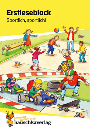 Lesen lernen 1. Klasse für Jungen und Mädchen – Sportlich, sportlich! von Materna,  Carola, Schulte,  Susanne