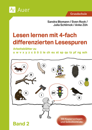 Lesen lernen mit 4-fach differenzierten Lesespuren von Blomann,  S., Rook,  S., Schlimok,  J., Zöh,  A.