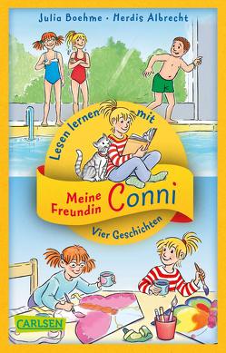 Lesen lernen mit Conni: Vier Conni-Geschichten zum Lesenlernen: Conni und der Frechdachs / Conni ist nicht feige / Conni und der verlorene Drachen / Conni reist zu den Sternen von Albrecht,  Herdis, Boehme,  Julia