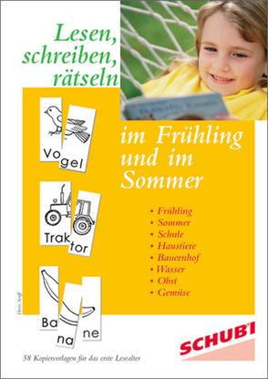 Lesen, schreiben, rätseln im Frühling und im Sommer von Senff,  Doris