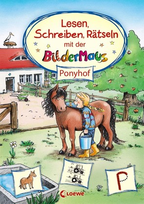 Lesen, Schreiben, Rätseln mit der Bildermaus von Koenig,  Christina, Wieker,  Katharina