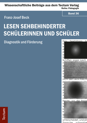 Lesen sehbehinderter Schülerinnen und Schüler von Beck,  Franz-Josef