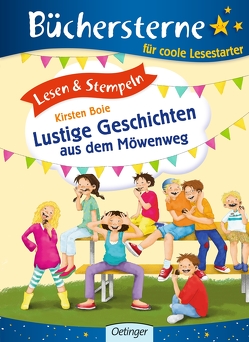 Lesen & Stempeln. Lustige Geschichten aus dem Möwenweg von Boie,  Kirsten, Engelking,  Katrin, Jessler,  Nadine