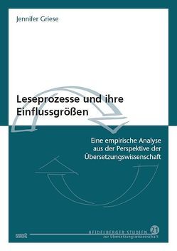 Leseprozesse und ihre Einflussgrößen von Griese,  Jennifer