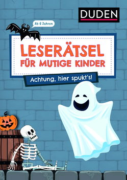 Leserätsel für mutige Kinder – Achtung, hier spukt’s! – ab 6 Jahren von Eck,  Janine, Rogler,  Ulrike