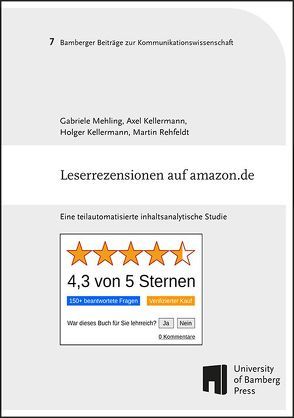 Leserrezensionen auf amazon.de von Kellermann,  Axel, Kellermann,  Holger, Mehling ,  Gabriele, Rehfeldt,  Martin