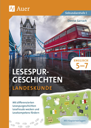 Lesespurgeschichten Englisch Landeskunde 5-7 von Sarrach,  Denise
