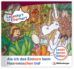 Lesestart mit Eberhart: Als ich das Einhorn beim Haarewaschen traf von Brandau,  Nicole, Drecktrah,  Stefanie