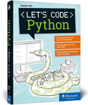 Let’s code Python von Fehr,  Hauke