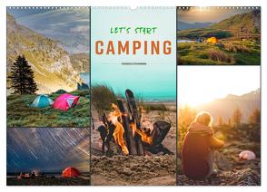 Let’s start Camping (Wandkalender 2024 DIN A2 quer), CALVENDO Monatskalender von Roder,  Peter