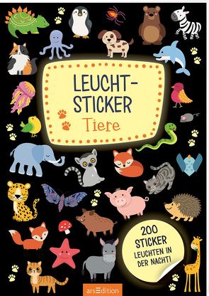 Leucht-Sticker – Tiere von Schindler,  Eva