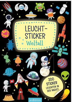 Leucht-Sticker – Weltall