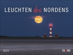 Leuchten des Nordens Mini-Broschurkalender 2023. Foto-Wandkalender mit Leuchtturmaufnahmen und Platz für Notizen. Kalender, Terminplaner und Blickfang. von Eiland