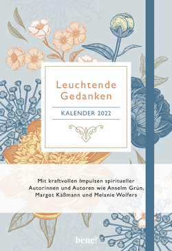 Leuchtende Gedanken Buchkalender 2022 (Floral)