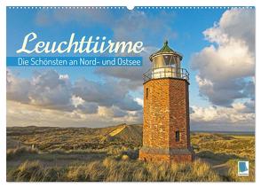 Leuchttürme: Die Schönsten an Nord- und Ostsee (Wandkalender 2024 DIN A2 quer), CALVENDO Monatskalender von CALVENDO,  CALVENDO