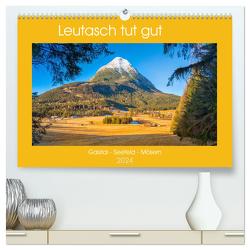 Leutasch tut gut (hochwertiger Premium Wandkalender 2024 DIN A2 quer), Kunstdruck in Hochglanz von Männel,  Ulrich