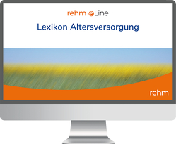 Lexikon Altersversorgung 2023 online von Fath,  Ralf, Urbitsch,  Christian