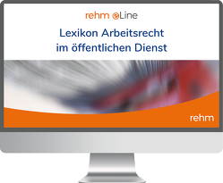 Lexikon Arbeitsrecht im öffentlichen Dienst online von Krömer,  Martin, Pawlak,  Klaus, Rabe von Pappenheim,  Henning, Ruge,  Jan