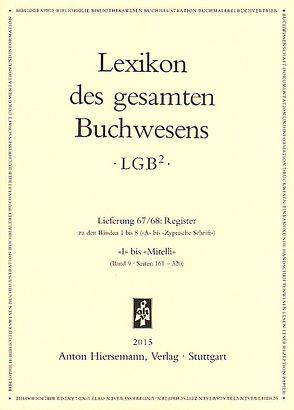 Lexikon des gesamten Buchwesens