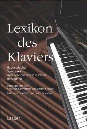 Lexikon des Klaviers von Barenboim,  Daniel, Kammertöns,  Christoph, Mauser,  Siegfried