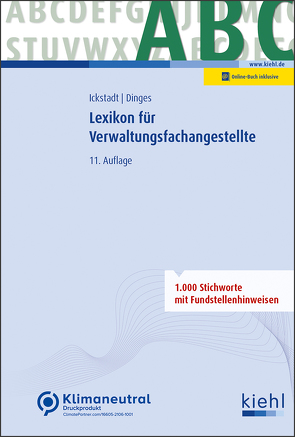 Lexikon für Verwaltungsfachangestellte von Dinges,  Marvin, Ickstadt,  Ewald