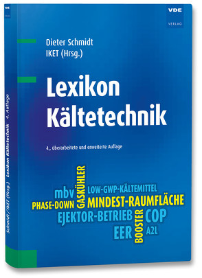 Lexikon Kältetechnik von Schmidt,  Dieter