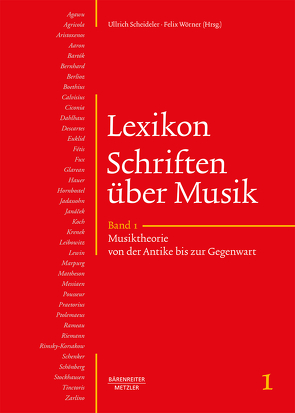 Lexikon Schriften über Musik von Scheideler,  Ullrich, Woerner,  Felix