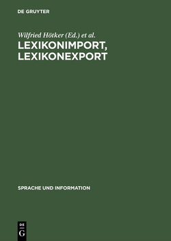 Lexikonimport, Lexikonexport von Hötker,  Wilfried, Ludewig,  Petra