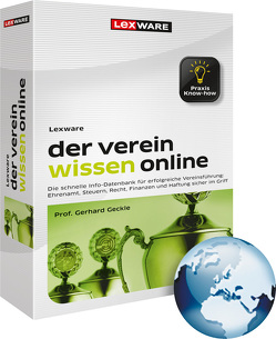 Lexware der verein wissen online von Geckle,  Gerhard