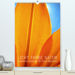 Licht Farbe Natur (Premium, hochwertiger DIN A2 Wandkalender 2022, Kunstdruck in Hochglanz) von Babette Reek,  Layout:, bilwissedition