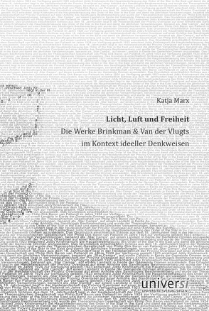 Licht, Luft und Freiheit von Marx,  Katja