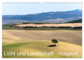 Licht und Landschaft – magisch! (Wandkalender 2024 DIN A3 quer), CALVENDO Monatskalender von Leinemann,  Ulrike