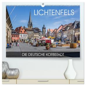 Lichtenfels – die Deutsche Korbstadt (hochwertiger Premium Wandkalender 2024 DIN A2 quer), Kunstdruck in Hochglanz von Thoermer,  Val