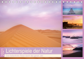 Lichterspiele der Natur (Tischkalender 2021 DIN A5 quer) von Travelpixx.com