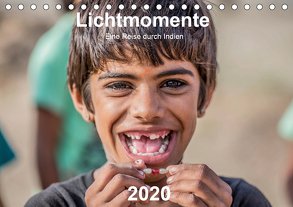Lichtmomente – Eine Reise durch Indien (Tischkalender 2020 DIN A5 quer) von Kraft,  Saskia