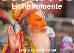 Lichtmomente – Eine Reise durch Nepal (Wandkalender 2022 DIN A2 quer) von Kraft,  Saskia