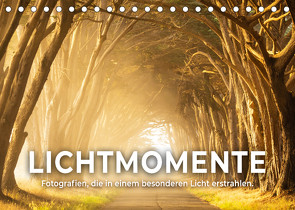 Lichtmomente – Fotografien, die in einem besonderen Licht erstrahlen. (Tischkalender 2022 DIN A5 quer) von SF