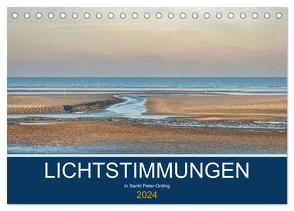 Lichtstimmungen in Sankt Peter-Ording (Tischkalender 2024 DIN A5 quer), CALVENDO Monatskalender von Mirsberger www.annettmirsberger.de,  Annett