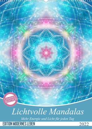 Lichtvolle Mandalas (Wandkalender 2022 DIN A2 hoch) von Shayana Hoffmann,  Gaby